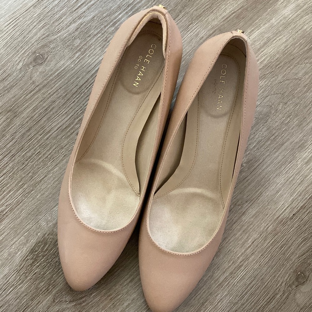 Cole Haan, wedge heels, size 9